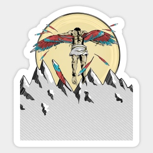 Icarus Sticker